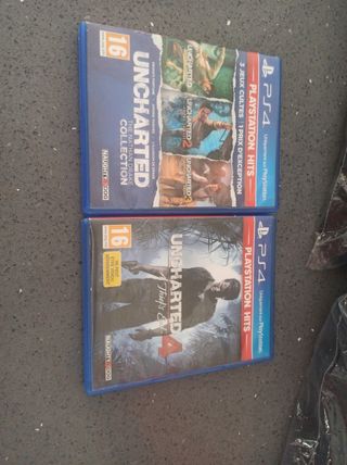 PS4 (PlayStation 4): Uncharted Coleccion
