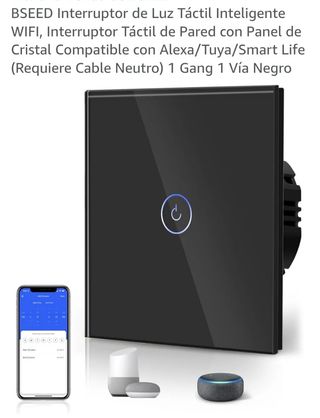 Interruptor Táctil Inteligente WIFI