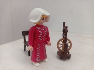 Muñeca Playmobil Hilandera