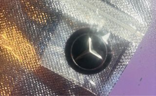 Logo Mercedes Benz 2,7cm Black