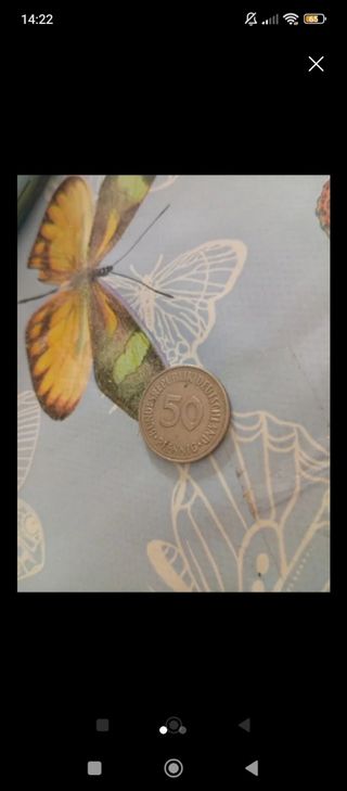 50 Pfennig Germania - Moneta