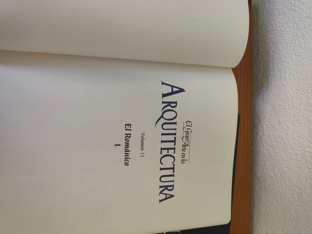 3 tomos de libros EL GRAN ARTE ARQUITECTURA