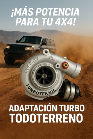 Turbo todoterreno Garrett para 4x4