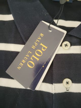 Polo Ralph Lauren rayas azul-blanco