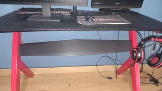 Mesa gaming roja - Escritorio gaming
