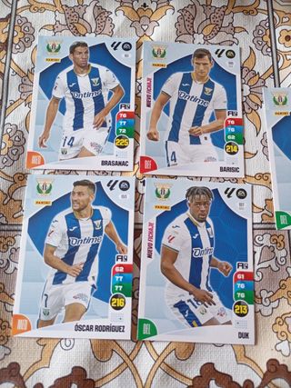 9 Cromos Adrenalyn CD Leganés 24-25