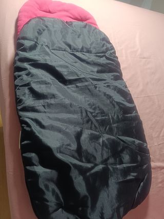 Saco polar bebé rosa