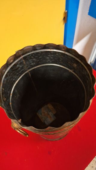 Paraguero cobre antiguo