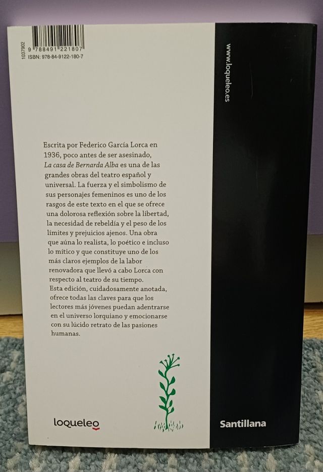 La casa de Bernarda Alba (Clásicos Loqueleo) (S...