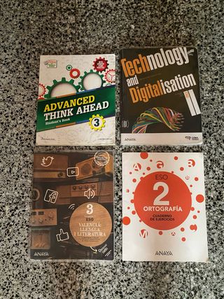 Libros de texto de la ESO