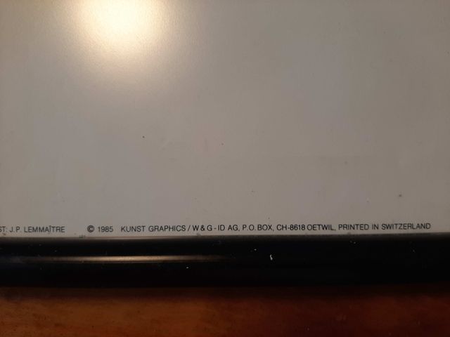 Lámina The Apple enmarcada