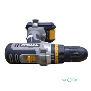 Taladro atornillador TITAN TTI884COM