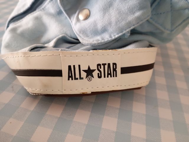 Bolso bandolera Converse azul