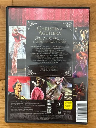 Christina Aguilera - Back To Basics DVD