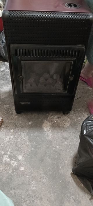 Estufa gas Orbegozo - Chimenea
