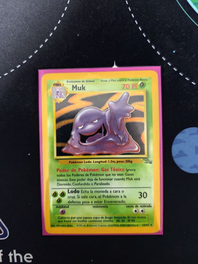Muk Holográfico Fossil Set 13/62
Pokemon TCG