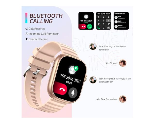 Smartwatch Mujer Reloj Inteligente con llamadas
