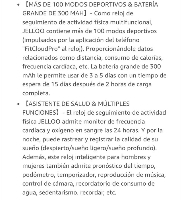 Smartwatch Mujer Reloj Inteligente con llamadas