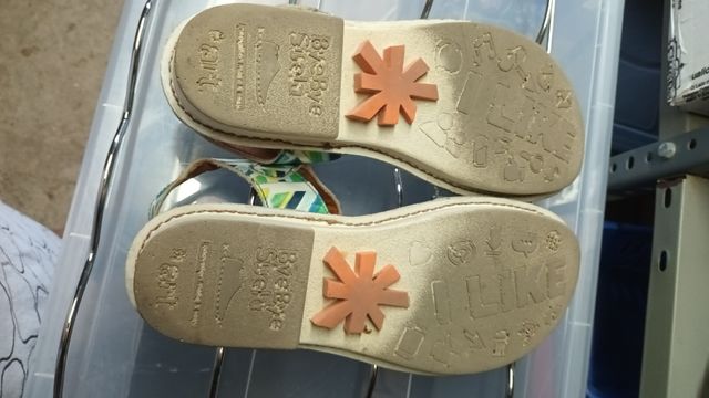 Sandalias plataforma multicolor