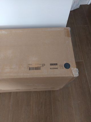 Sillón Ikea Bingsta - Gris y Negro Nuevo sin uso 