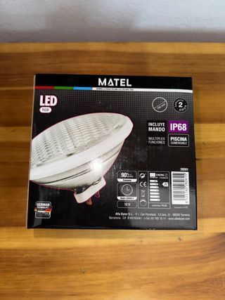 Foco LED RGB Matel PAR56 Piscina