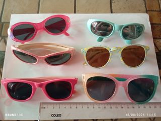 6 Gafas sol niñas - Multicolor