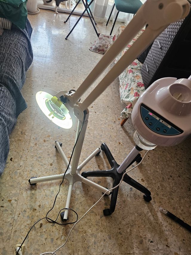 Lampara y lupa más Ozono.