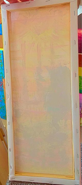 Quadro astratto - colori acrilici