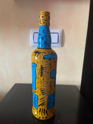 Botellas Decoradas a Mano