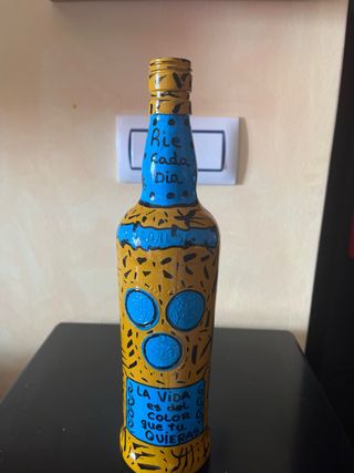 Botellas Decoradas a Mano