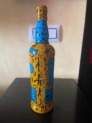 Botellas Decoradas a Mano