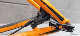Cuadro bici Trek naranja talla 17.5