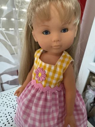 Muñeca de colección corolle - Vestido vichy