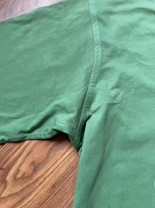 Camiseta streetwear Adidas verde logo