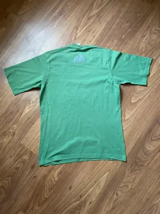 Camiseta streetwear Adidas verde logo