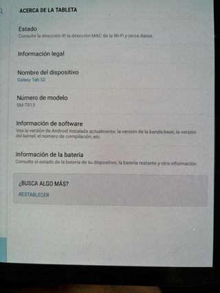 Tablet Samsung Galaxy Tab S2 - SM-T813