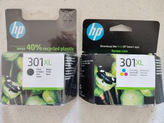 Cartucho HP 301XL Negro y de color