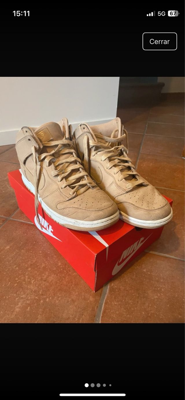 Nike Dunk High - Beige