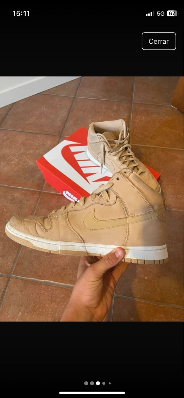 Nike Dunk High - Beige