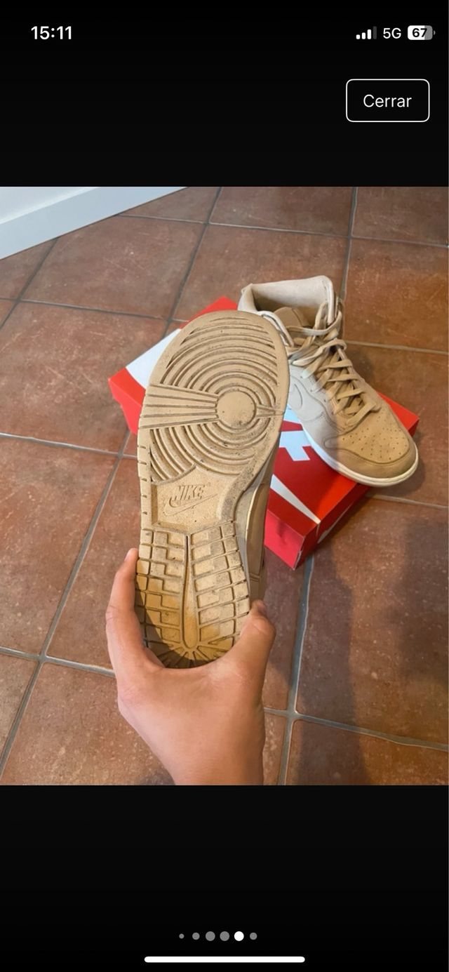 Nike Dunk High - Beige