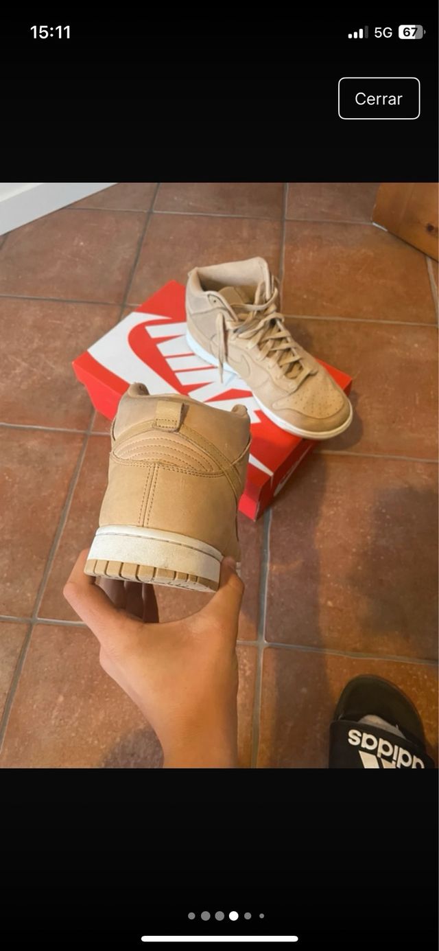 Nike Dunk High - Beige