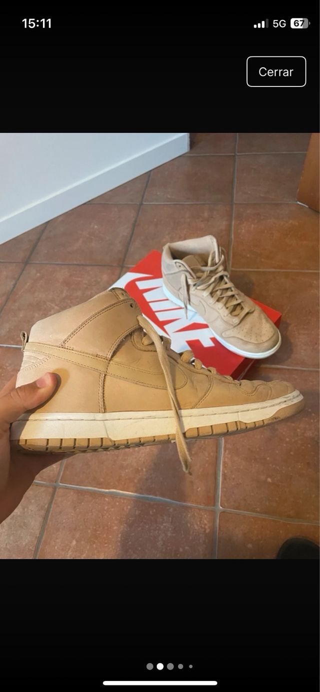 Nike Dunk High - Beige