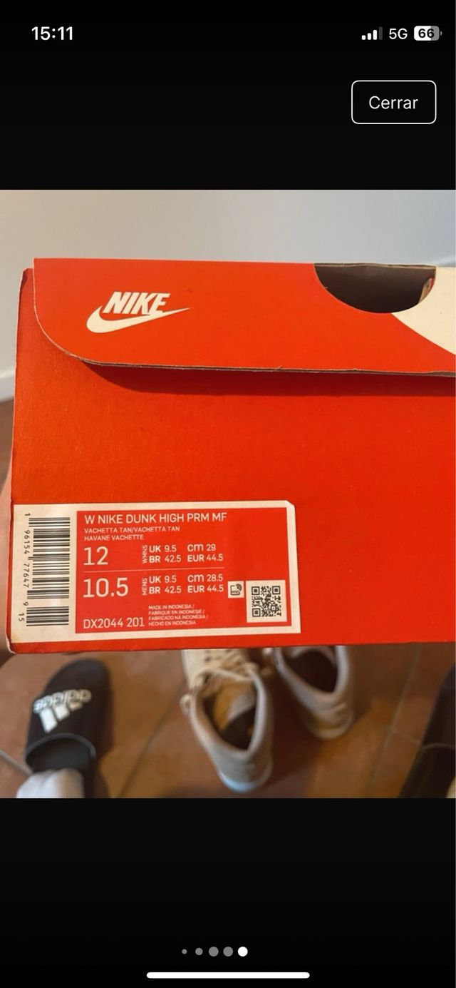 Nike Dunk High - Beige