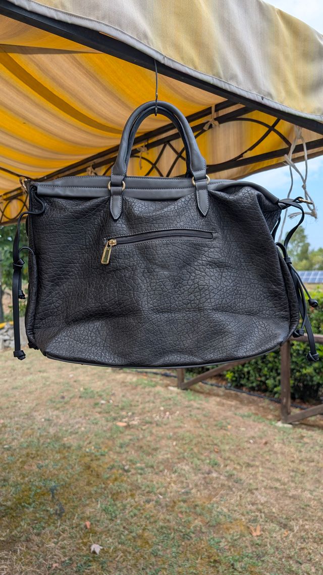 Borsa a mano donna Grigia