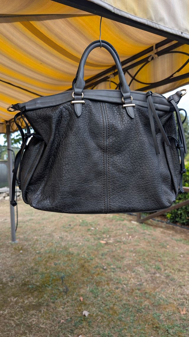 Borsa a mano donna Grigia