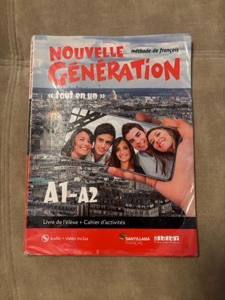 NOUVELLE GENERATION A1/A2 LIVRE/EXERCICES+CD+DVD