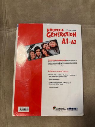 NOUVELLE GENERATION A1/A2 LIVRE/EXERCICES+CD+DVD