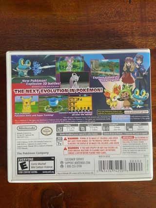 Pokémon Y - Nintendo 3DS AMERICANA
