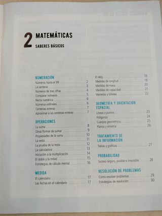 Libro saberes básicos Matemáticas 2. Fan Fest