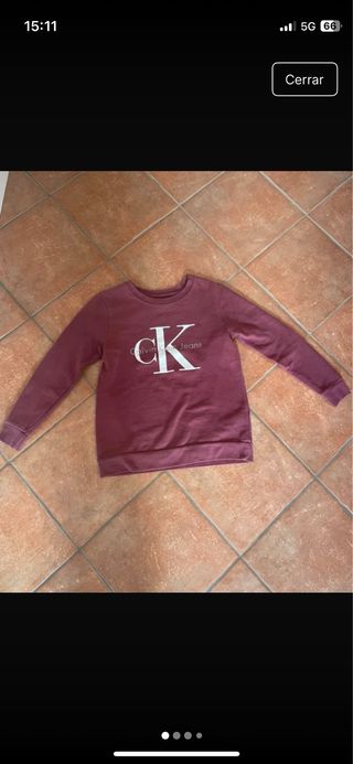 Sudadera CK Jeans - morada